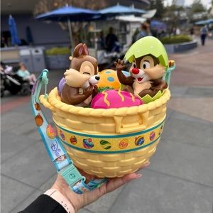 Disney Parks Disneyland Chip & Dale Popcorn Bucket Easter Basket